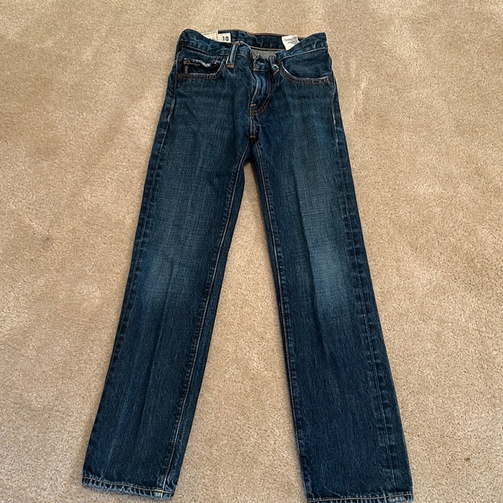Boys Abercrombie jeans size 10. Perfect condition. Barely worn.